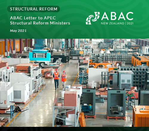 ABAC Letter to APEC Structural Reform Ministers