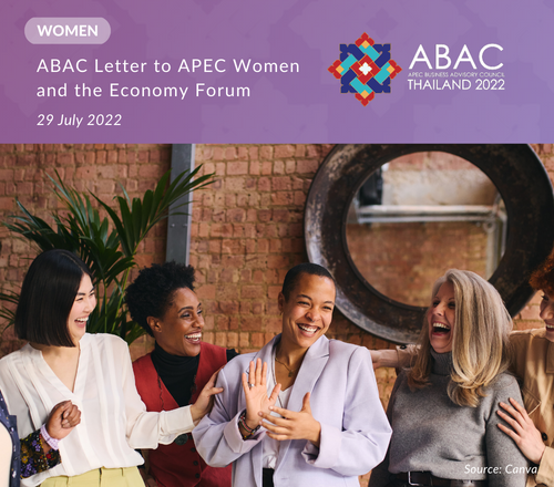 ABAC Letter to APEC Women and the Economy Forum