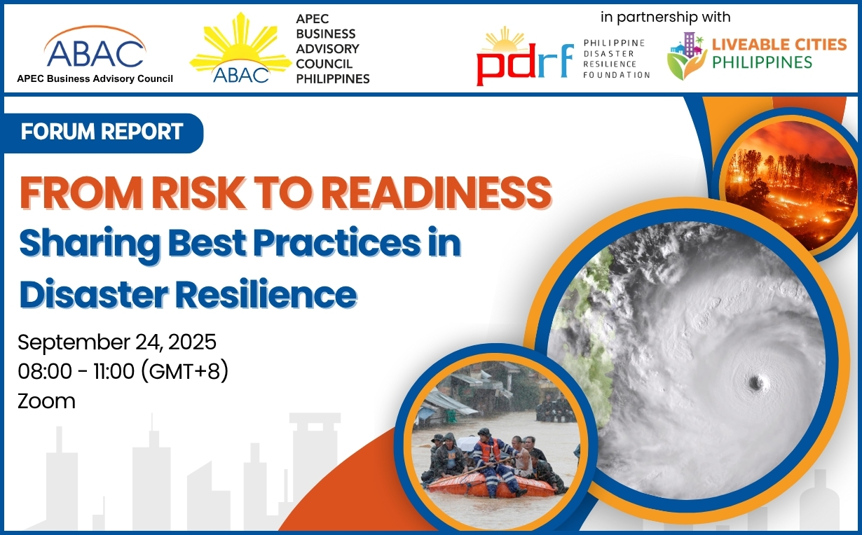 Forum Report Out Now: “From Risk to Readiness: Sharing Best Practices in Disaster Resilience”